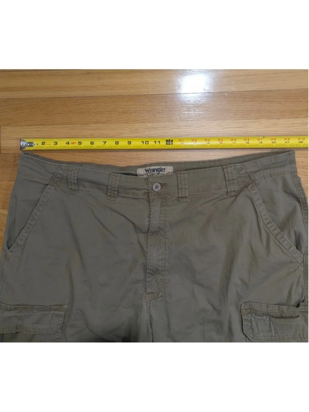 Wrangler Cargo Shorts Khaki Brown Waist 44